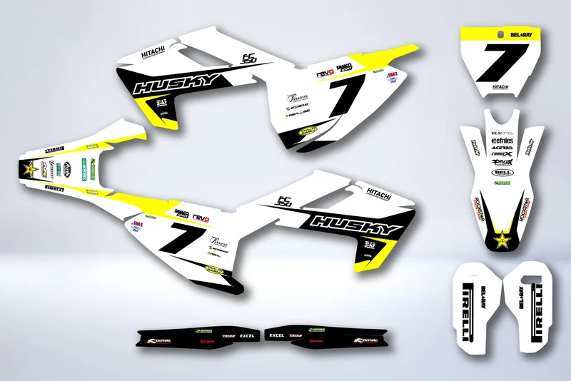 Kit Déco HUSQVARNA FE / FC / TE / TC 2016-2018 - WARNYX