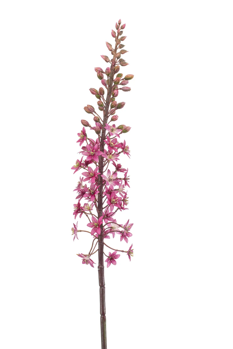 Steppenkerze künstlich 95 cm - 1 Stiel - Fuchsienrot