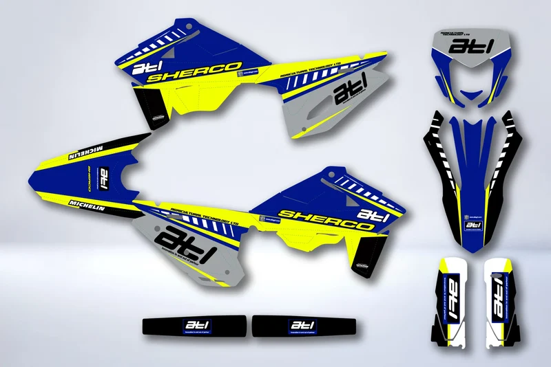 Kit Déco SHERCO SE SEF 2025-2026 - ABYSSE
