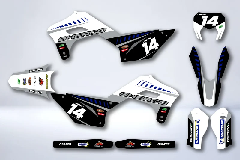 Kit Déco SHERCO SE SEF 2017-2024 - BANQUISE
