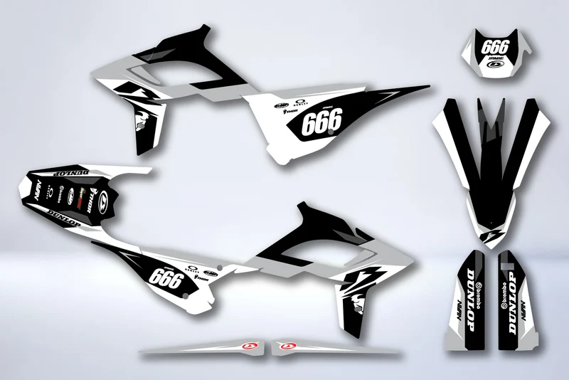 Kit Déco BETA RR 2018-2019 POLISPORT RESTYLE - QUARTZ
