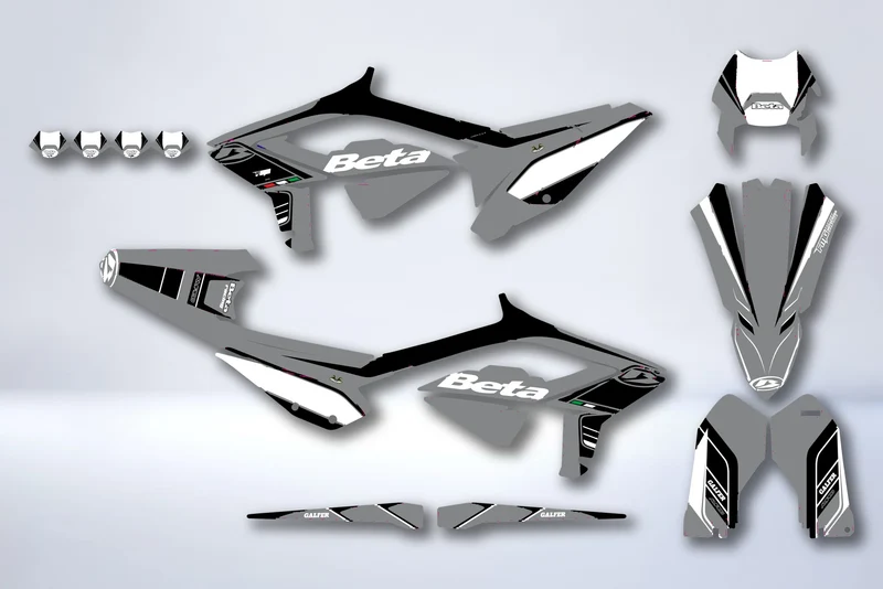 Kit Déco BETA RR Enduro 2023-2024 - ÉTAIN