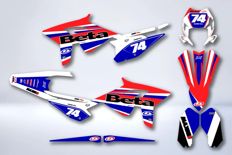 Kit Déco BETA RR Enduro 2023-2024 - ÉTENDARD