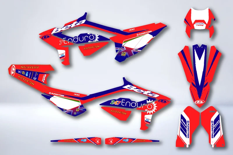 Kit Déco BETA RR Enduro 2023-2024 - TRIDENT