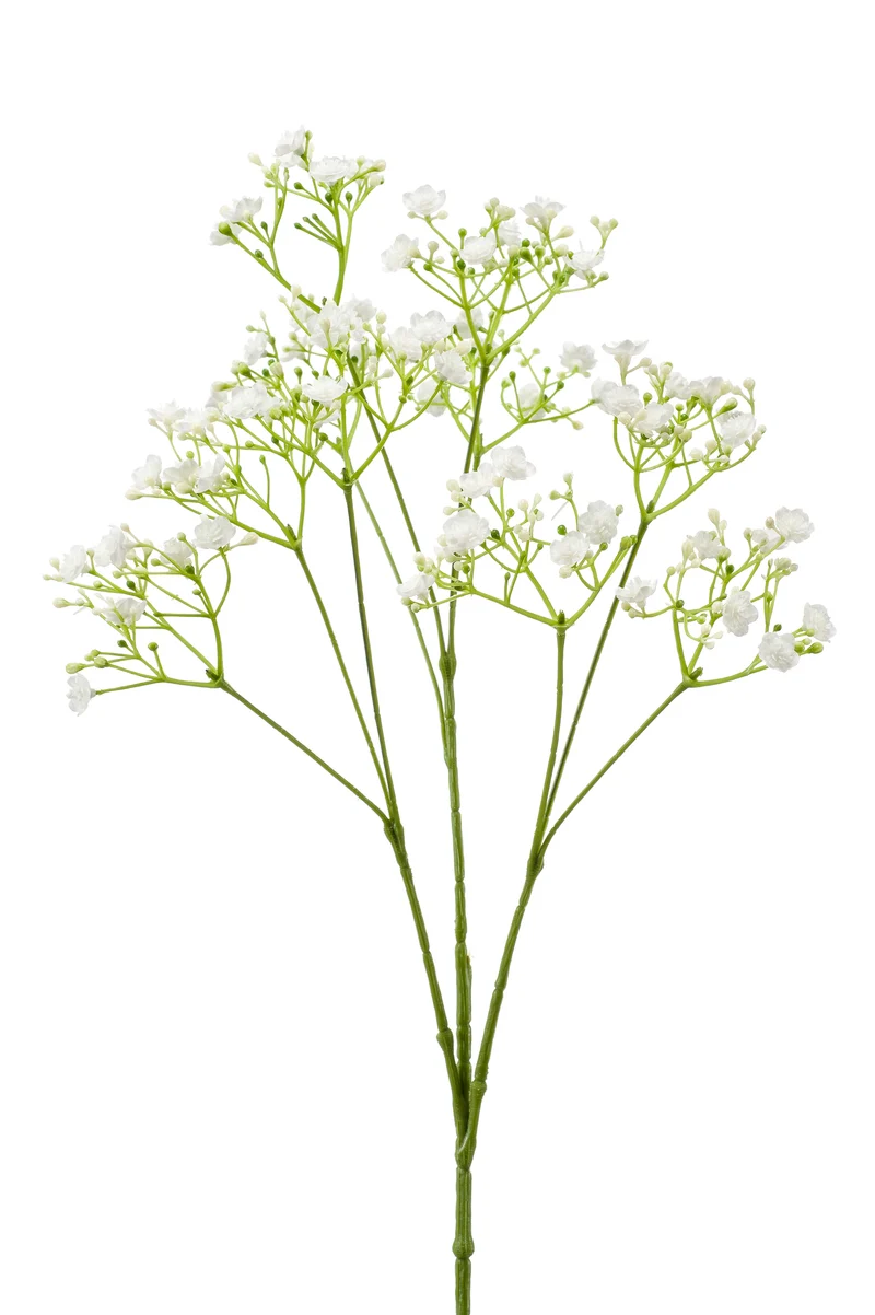 Schleierkraut künstlich 68 cm - 1 Stiel - Weiß