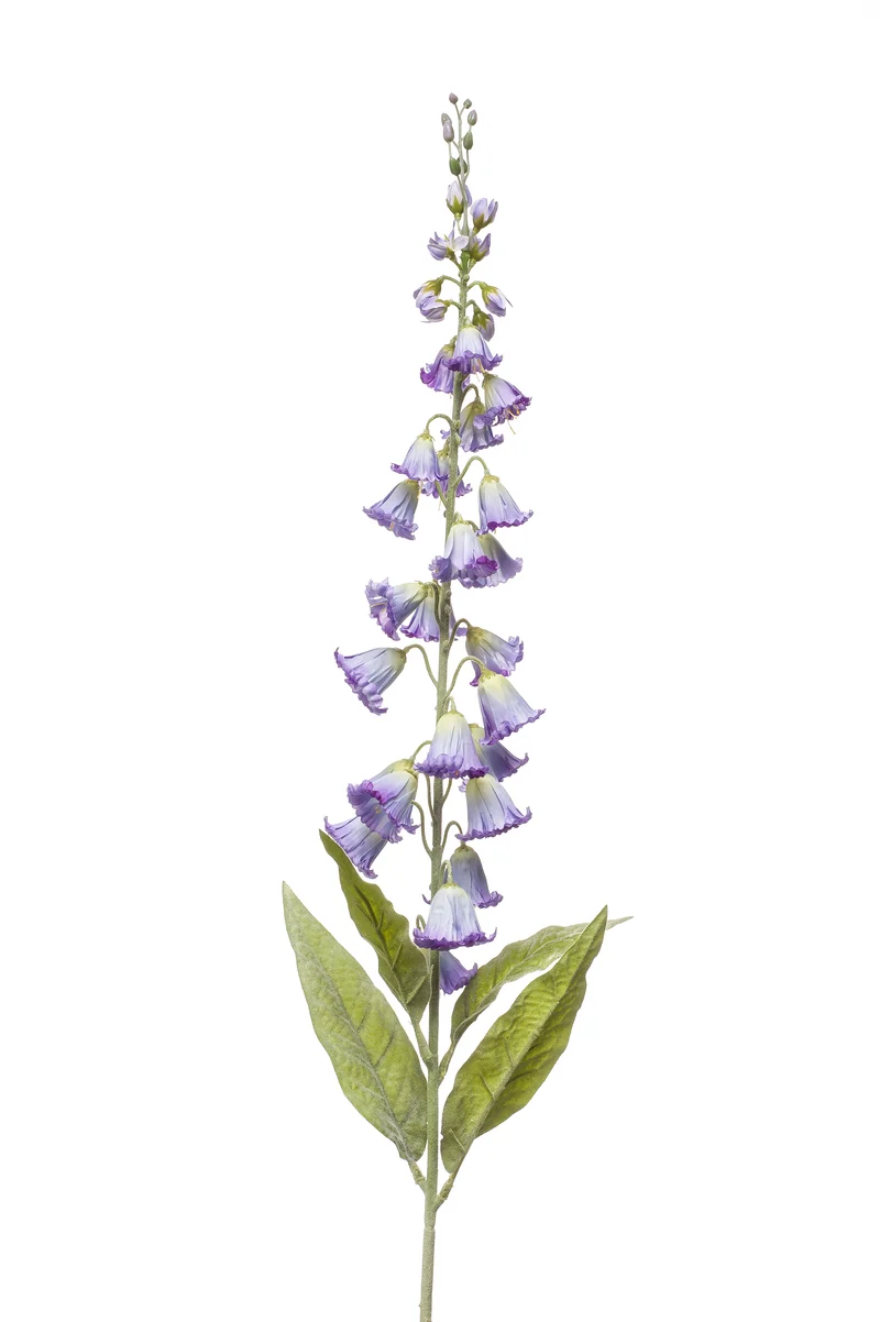 Glockenblume künstlich 96 cm - 1 Stiel - Violett