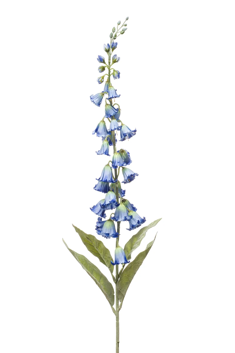 Glockenblume künstlich 96 cm - 1 Stiel - Blau
