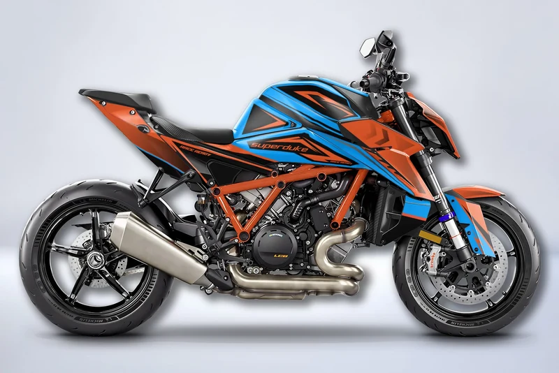 Kit Déco KTM 1390 R SUPERDUKE 2024-2025 - OURAGAN