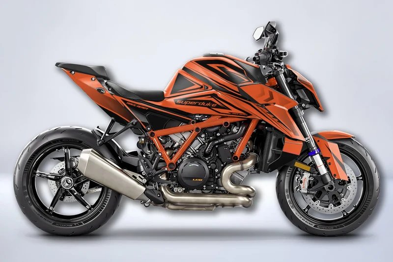 Kit Déco KTM 1390 R SUPERDUKE 2024-2025 - OURAGAN