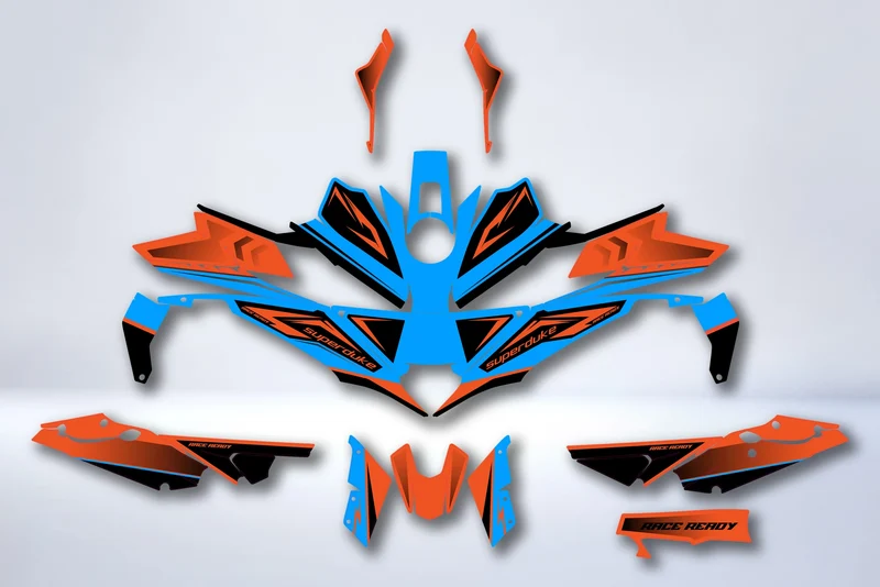 Kit Déco KTM 1390 R SUPERDUKE 2024-2025 - OURAGAN