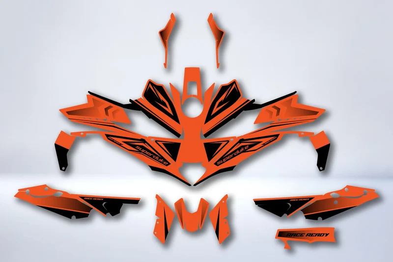 Kit Déco KTM 1390 R SUPERDUKE 2024-2025 - OURAGAN