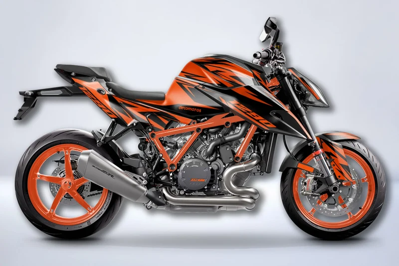 Kit Déco KTM 1290 R SUPERDUKE 2013-2023 - BRASIER