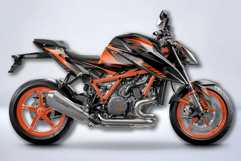 Kit Déco KTM 1290 R SUPERDUKE 2013-2023 - BRASIER