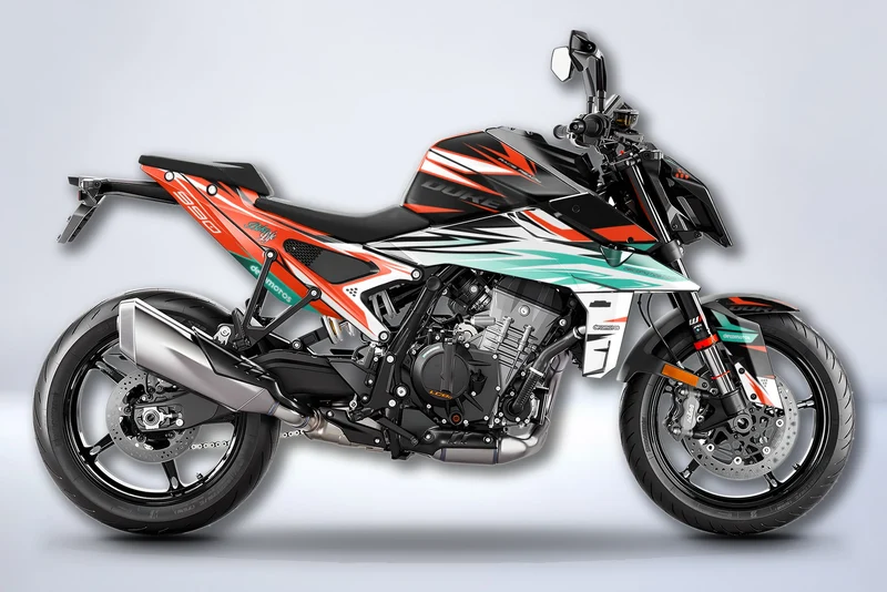 Kit Déco KTM 990 DUKE 2024-2025 - COMÈTE