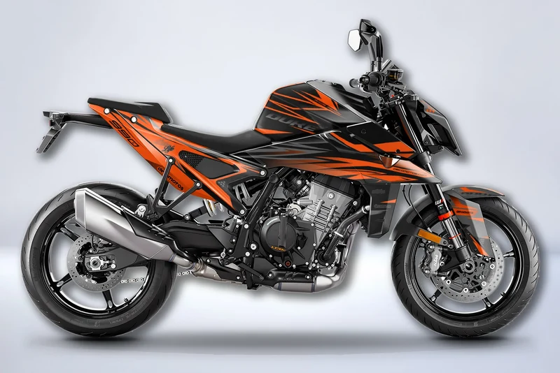 Kit Déco KTM 990 DUKE 2024-2025 - COMÈTE