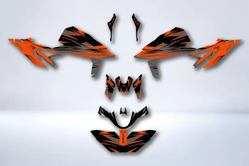 Kit Déco KTM 990 DUKE 2024-2025 - COMÈTE