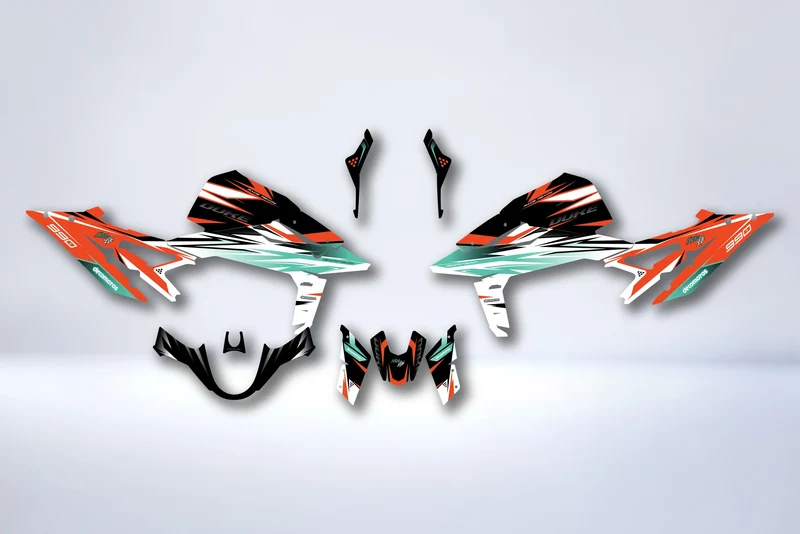 Kit Déco KTM 990 DUKE 2024-2025 - COMÈTE