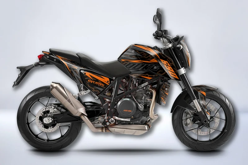 Kit Déco KTM 690 DUKE 2012-2019 - MAGMA