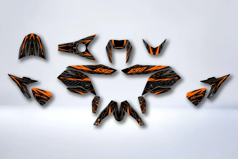 Kit Déco KTM 690 DUKE 2012-2019 - MAGMA