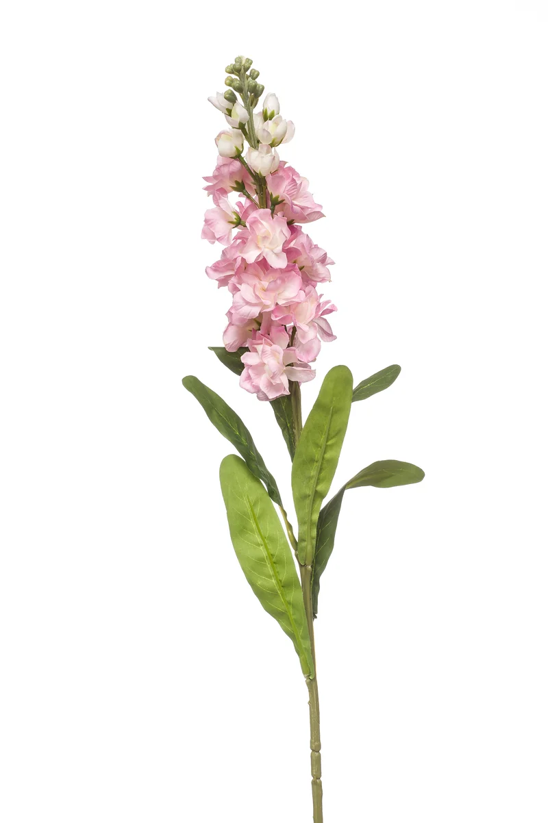 Levkoje künstlich 80 cm - 1 Stiel - Rosa