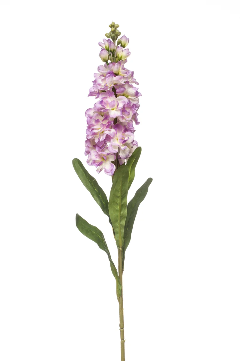 Levkoje künstlich 80 cm - 1 Stiel - Lila