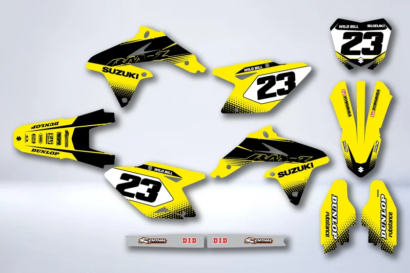 Kit Déco SUZUKI RMZ 450 2008-2017 - CITRINE