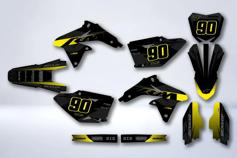 Kit Déco SUZUKI RMZ 450 2008-2017 - TOPAZE