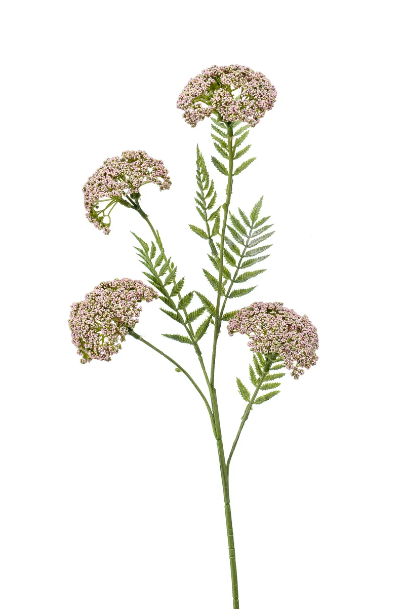 Achillea künstlich 60 cm - 1 Stiel - Rosa