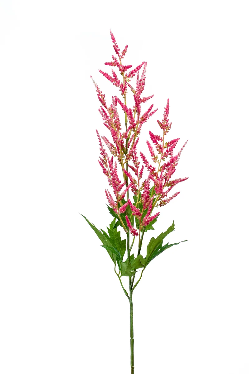 Prachtspiere künstlich 90 cm - 1 Stiel - Dunkelrosa