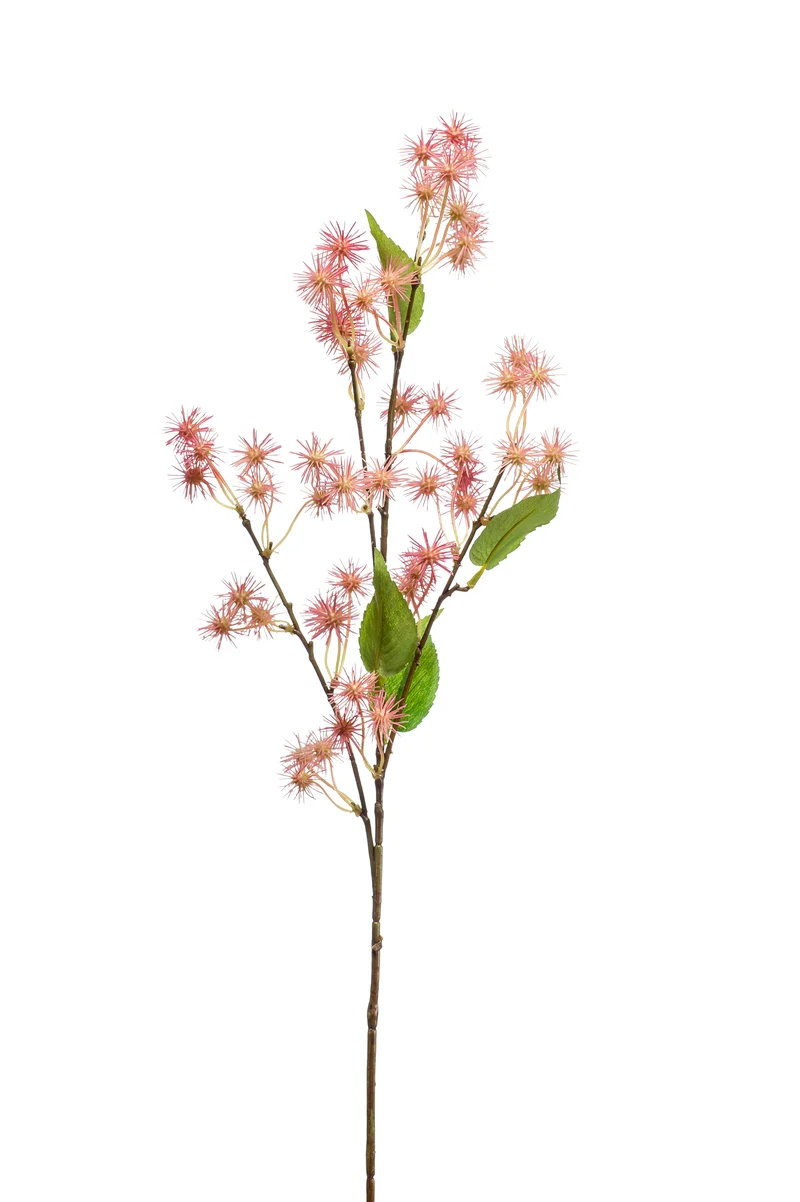 Wunderbaum künstlich 78 cm - 1 Zweig - Rosa