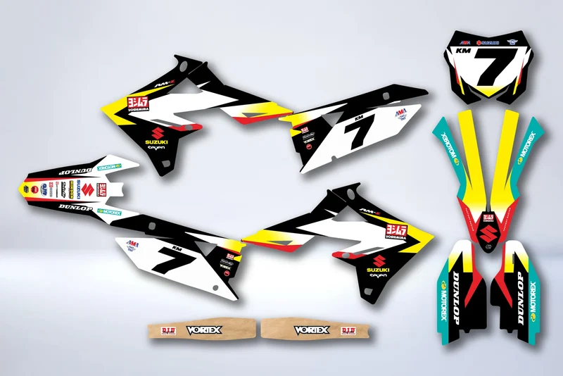 Kit Déco SUZUKI RM-Z 450 2018-2025 & RM-Z 250 2019-2025 - LAGON