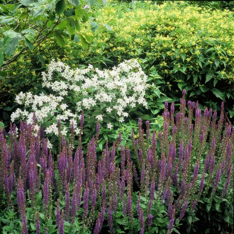 24x Salvia nemorosa ‘Ostfriesland’ – Steppen-Salbei mit violettblauen Blüten – Höhe 10–25 cm – Ø 9 cm