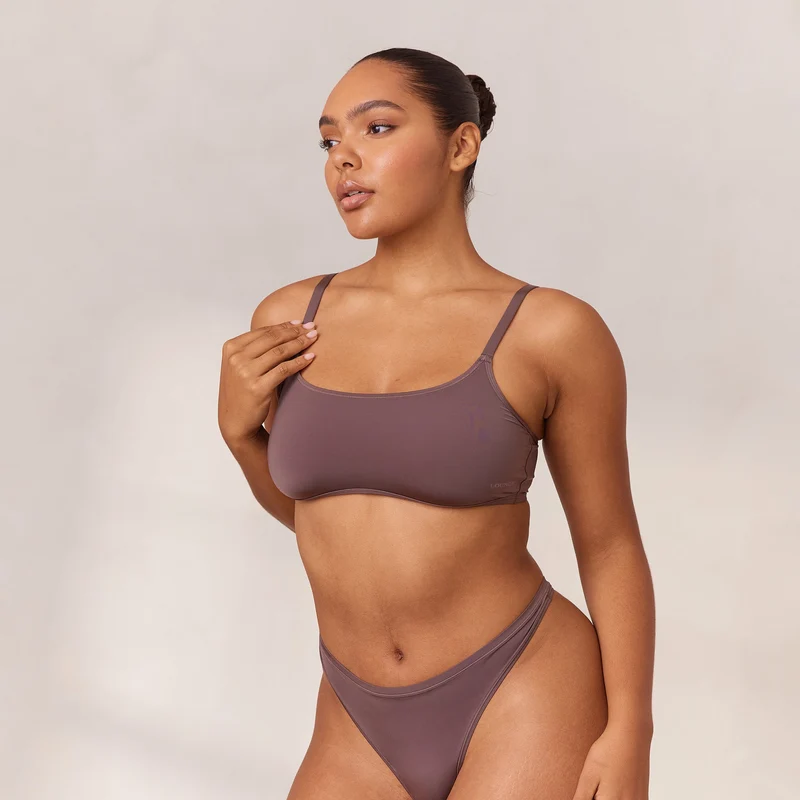 Barely There Bralette - Blaubeere