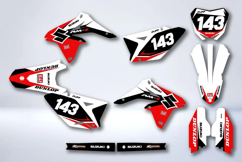 Kit Déco SUZUKI RMZ 250 2010-2018 - ALBÂTRE