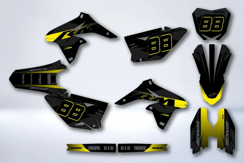 Kit Déco SUZUKI RMZ 250 2010-2018 - TOPAZE