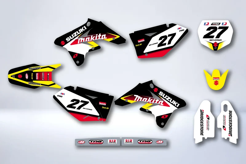 Kit Déco SUZUKI RMZ 250 2007-2009 - HÉRITAGE