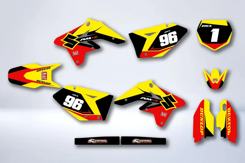 Kit Déco SUZUKI RMZ 250 2007-2009 - SAFRAN