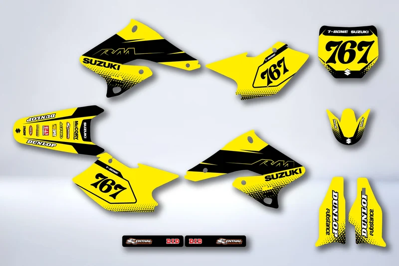 Kit Déco SUZUKI RMZ 250 2004-2006 - CITRINE