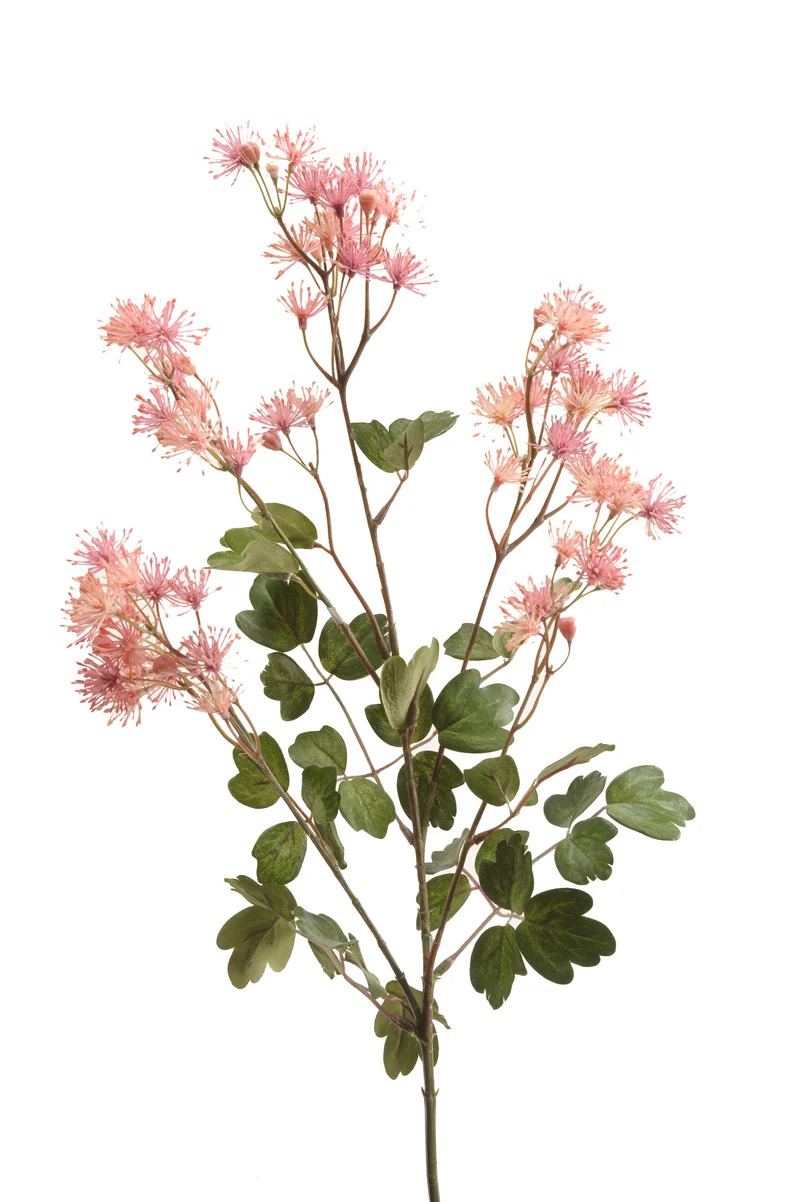 Wiesenblumen künstlich 70 cm - 1 Zweig - Rosa