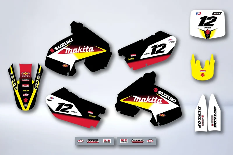 Kit Déco SUZUKI RM 125-250 1999-2000 - HÉRITAGE