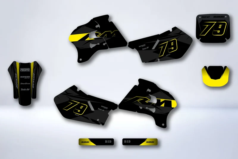 Kit Déco SUZUKI RM 125-250 1996-1998 - TOPAZE