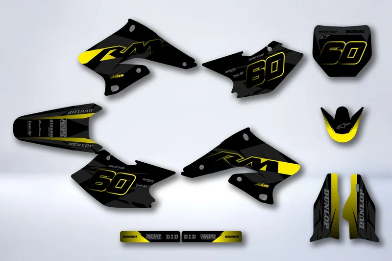 Kit Déco SUZUKI RMZ 250 2004-2006 - TOPAZE