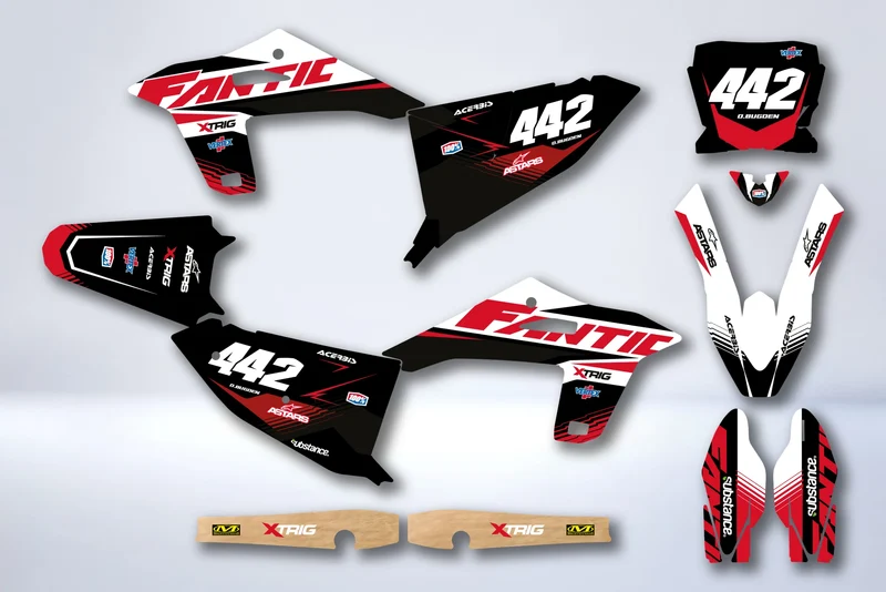Kit Déco FANTIC XX 125 / 250 2025-2026 - VULCAIN