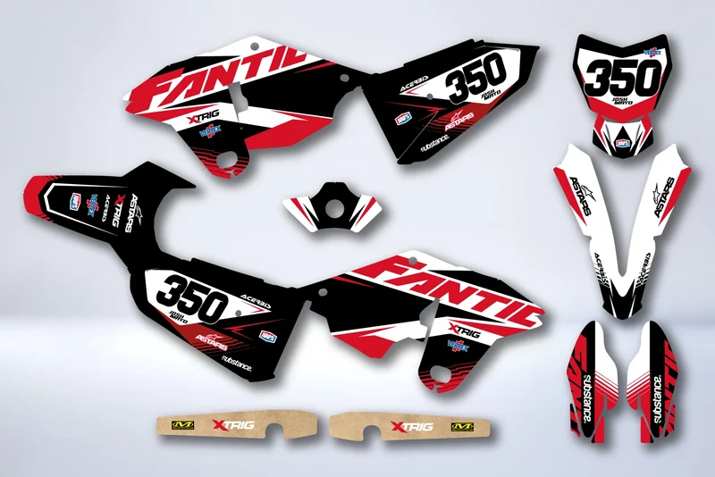 Kit Déco FANTIC XX-XE 125 / 250 2021-2022 - VULCAIN