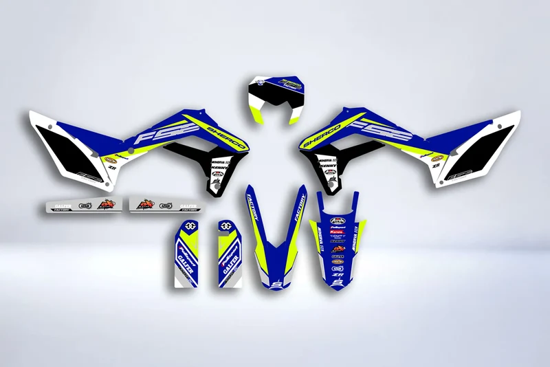 Kit déco Sherco SE SEF 2017-2024 - RAWZOR