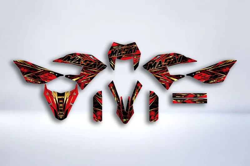 Kit déco MASAI X RAY 50cc - NEONIX