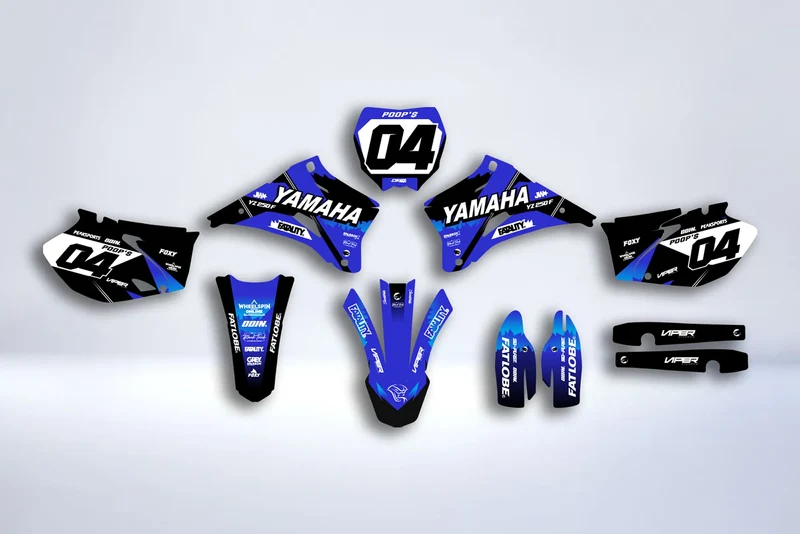 Kit Déco YAMAHA YZF 250-450 2006-2009 - ORACLE