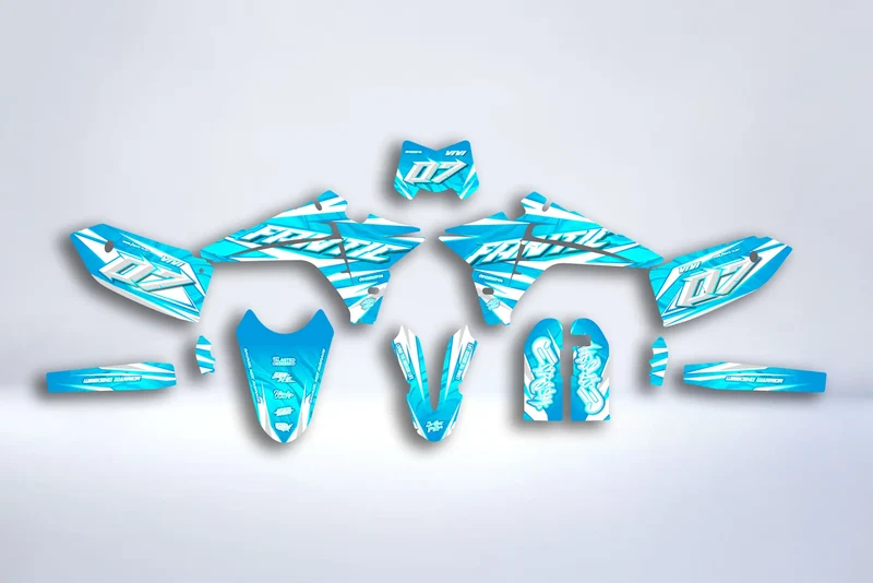 Kit Déco Fantic 50/125 XM / XE 2023-2025 - ABYSS