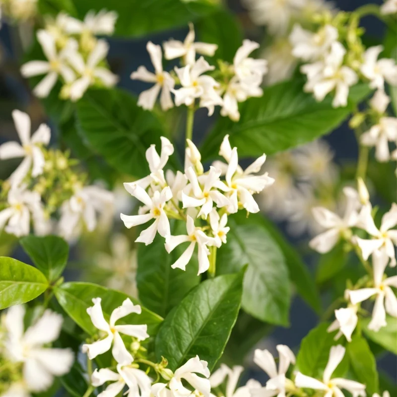 Toskanischer Jasmin - Trachelospermum jasminoides - Blüte Weiß - Immergrün - 2 Pflanzen