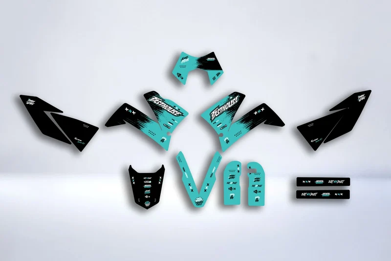Kit Déco KTM 640 LC4 1998-2010 - FASTHOUSE V2